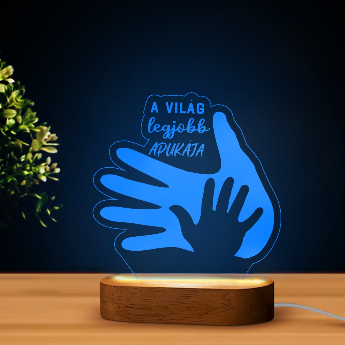 A világ legjobb apukája kezes LED lámpa
