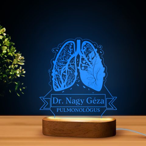 LED lámpa névvel pulmonológusoknak