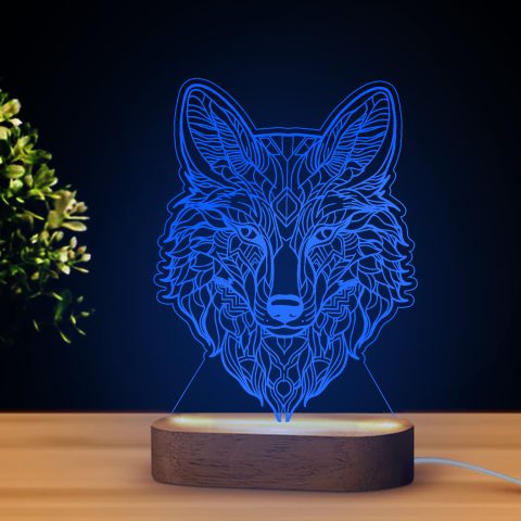 Farkas alakú LED lámpa