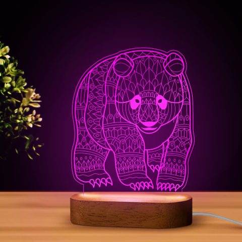 Medve alakú LED lámpa