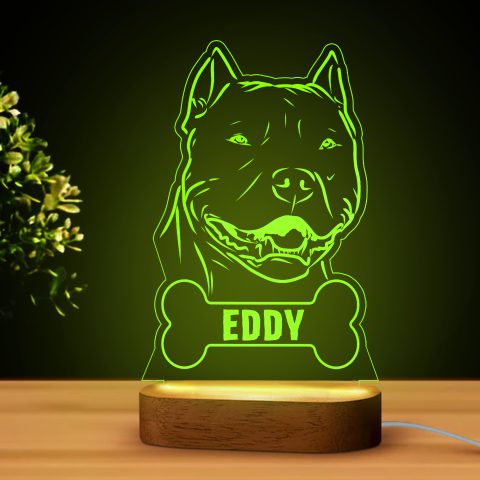 Stafford terrieres LED lámpa névvel