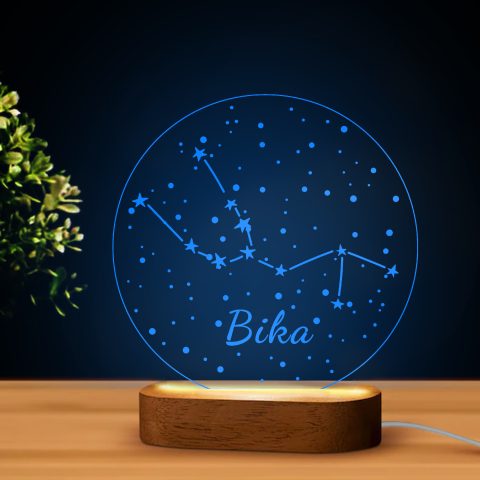 Bika vonalrajzos LED lámpa