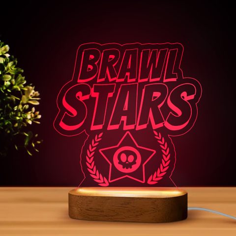Brawl stars led lámpa