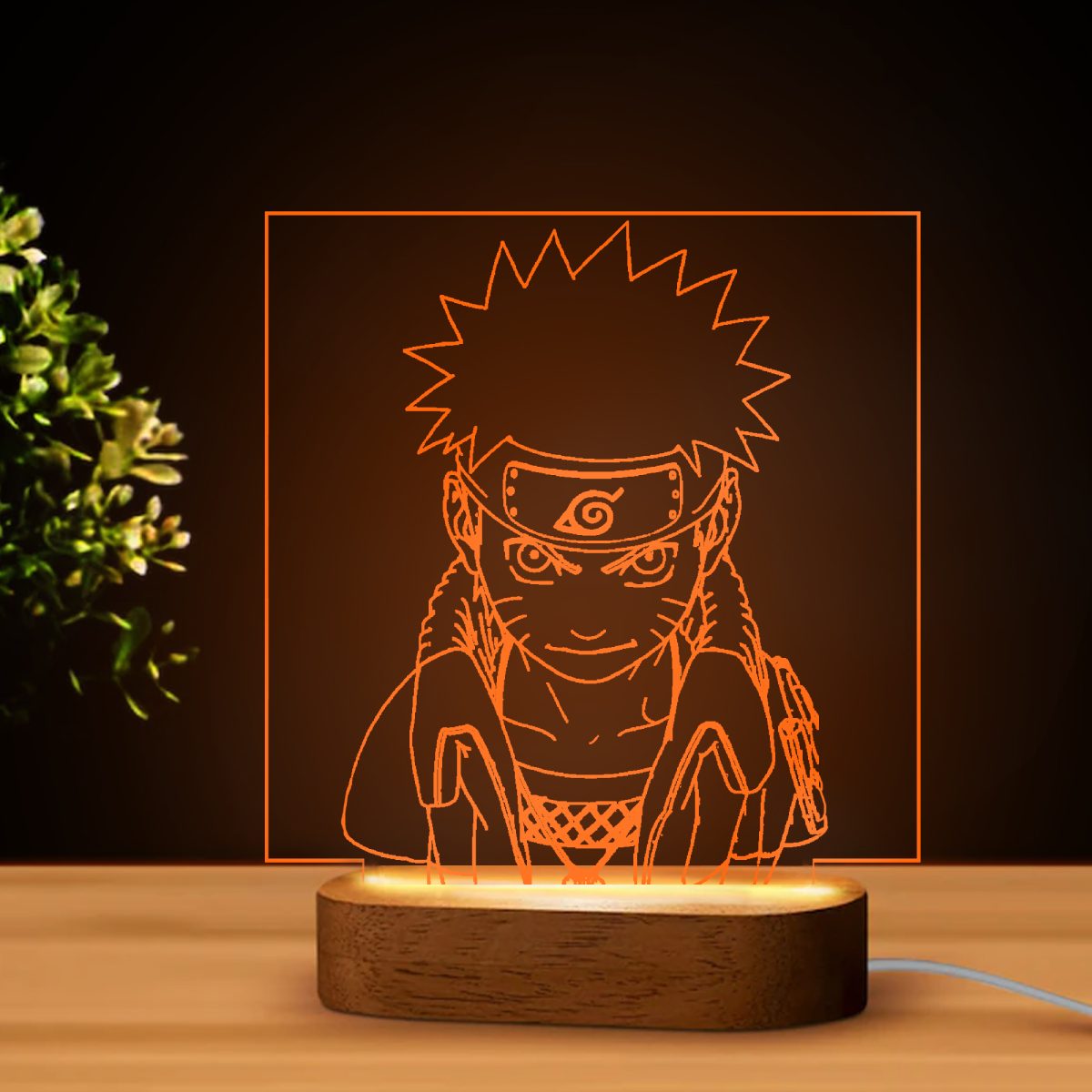 Naruto 1 LED lámpa