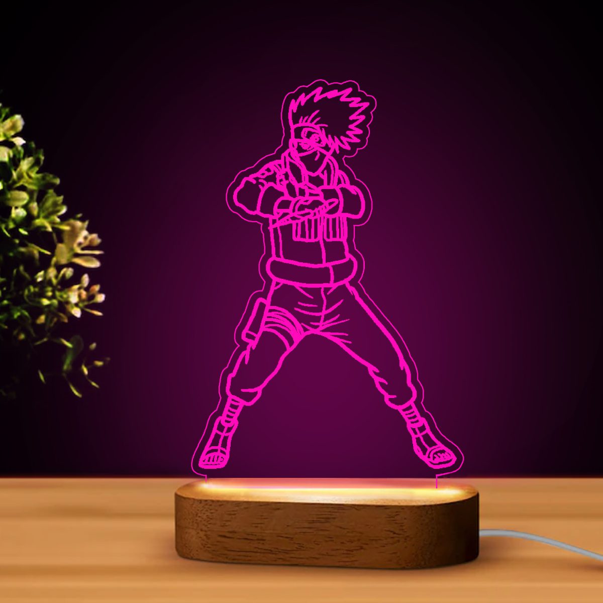 Naruto 3 LED lámpa