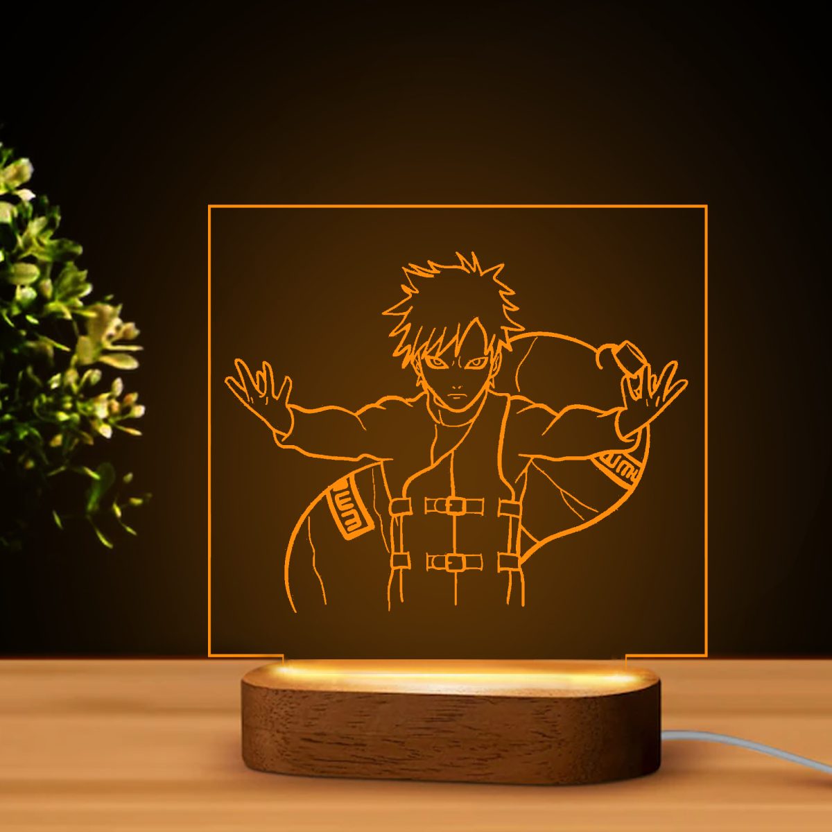 Naruto 6 LED lámpa