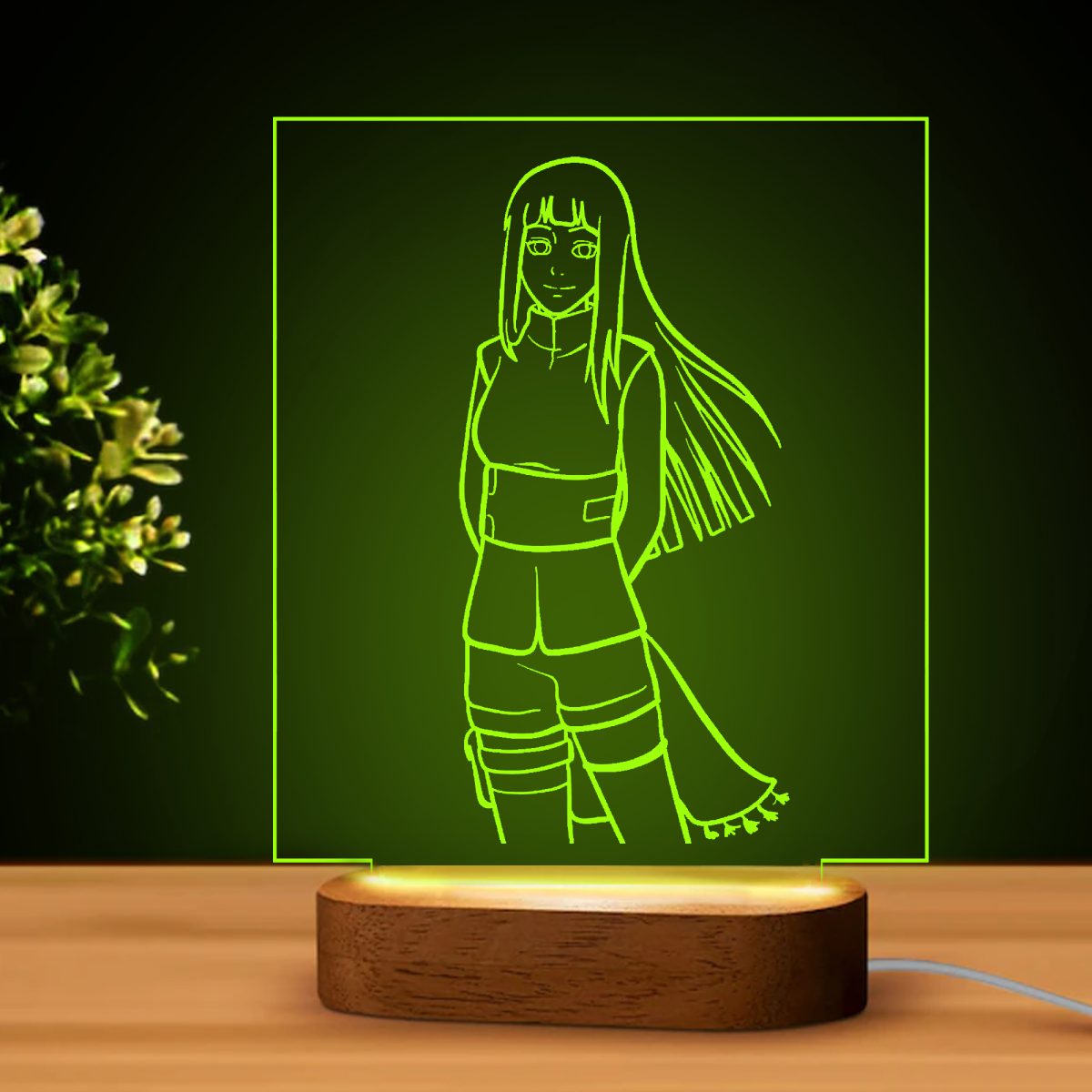Naruto 7 LED lámpa