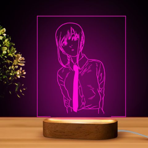 Chainsaw man 6 LED lámpa