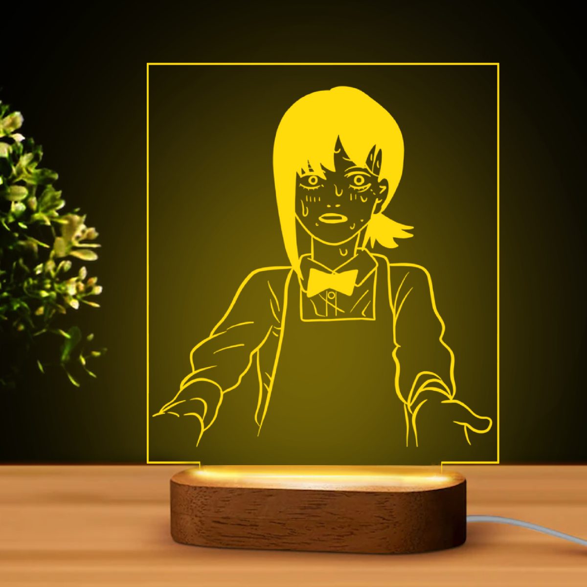 Chainsaw man 7 LED lámpa