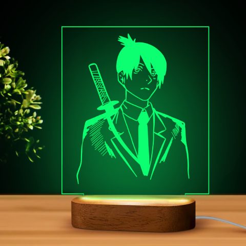 Chainsaw man 8 LED lámpa
