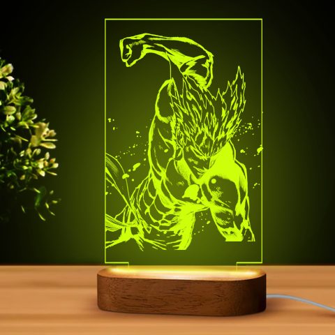 One punch man 4 LED lámpa