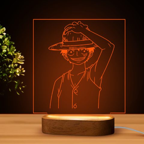 One piece 3 LED lámpa