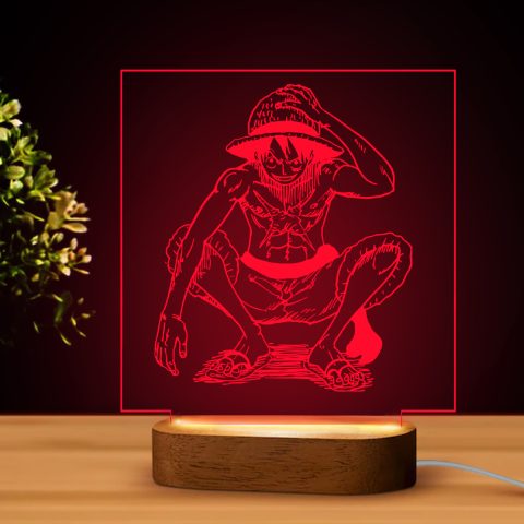 One piece 4 LED lámpa