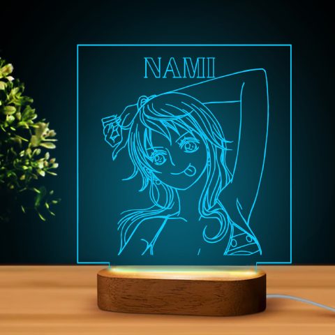 One piece 7 LED lámpa