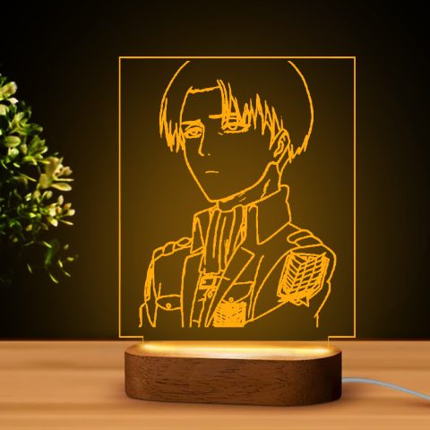 Attack on titan 2 LED lámpa