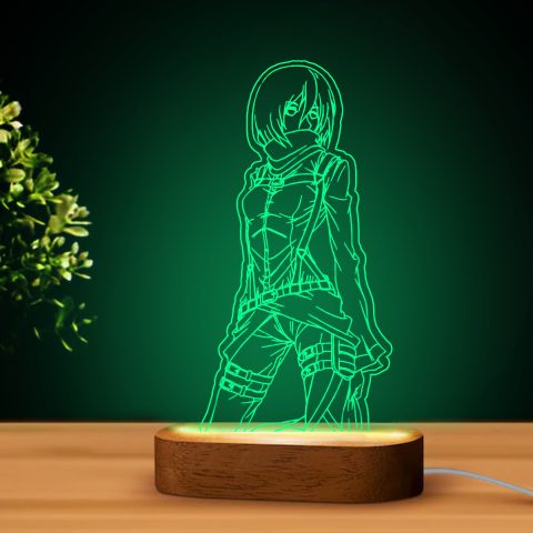 Attack on titan 9 LED lámpa