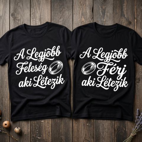 A legjobb feleség/férj aki létezik páros póló