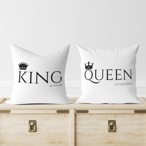 King & Queen páros párna