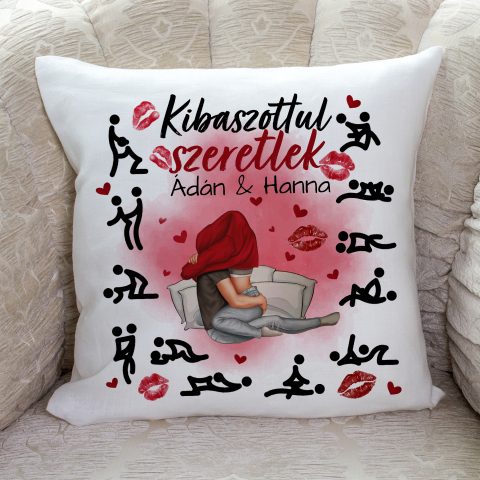 Kibaszottul szeretlek párna nevekkel