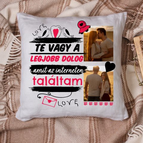 A legjobb dolog amit az interneten találtam fényképes párna