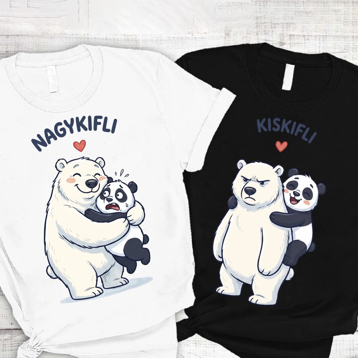Nagykifli, kiskifli macis páros póló
