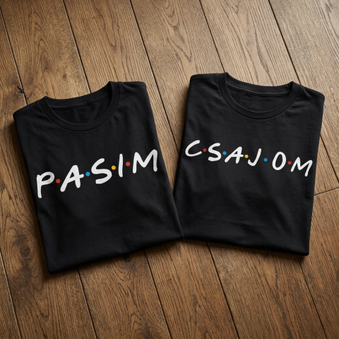 Csajom, pasim páros póló