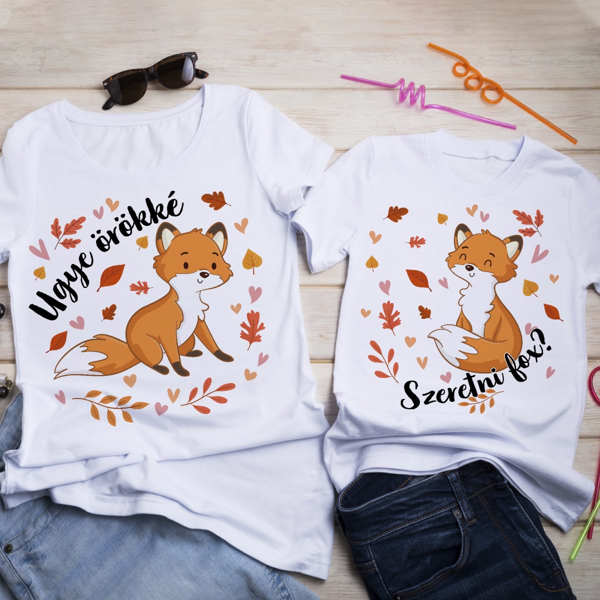Ugye örökké szeretni fox páros póló