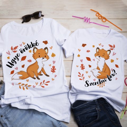 Ugye örökké szeretni fox páros póló