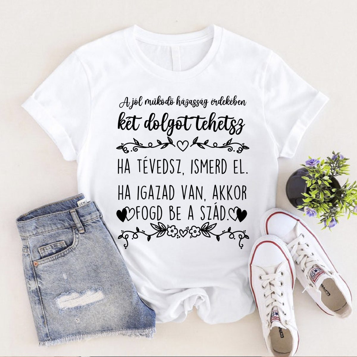A jól működő házasság érdekében két dolgot tehetsz póló